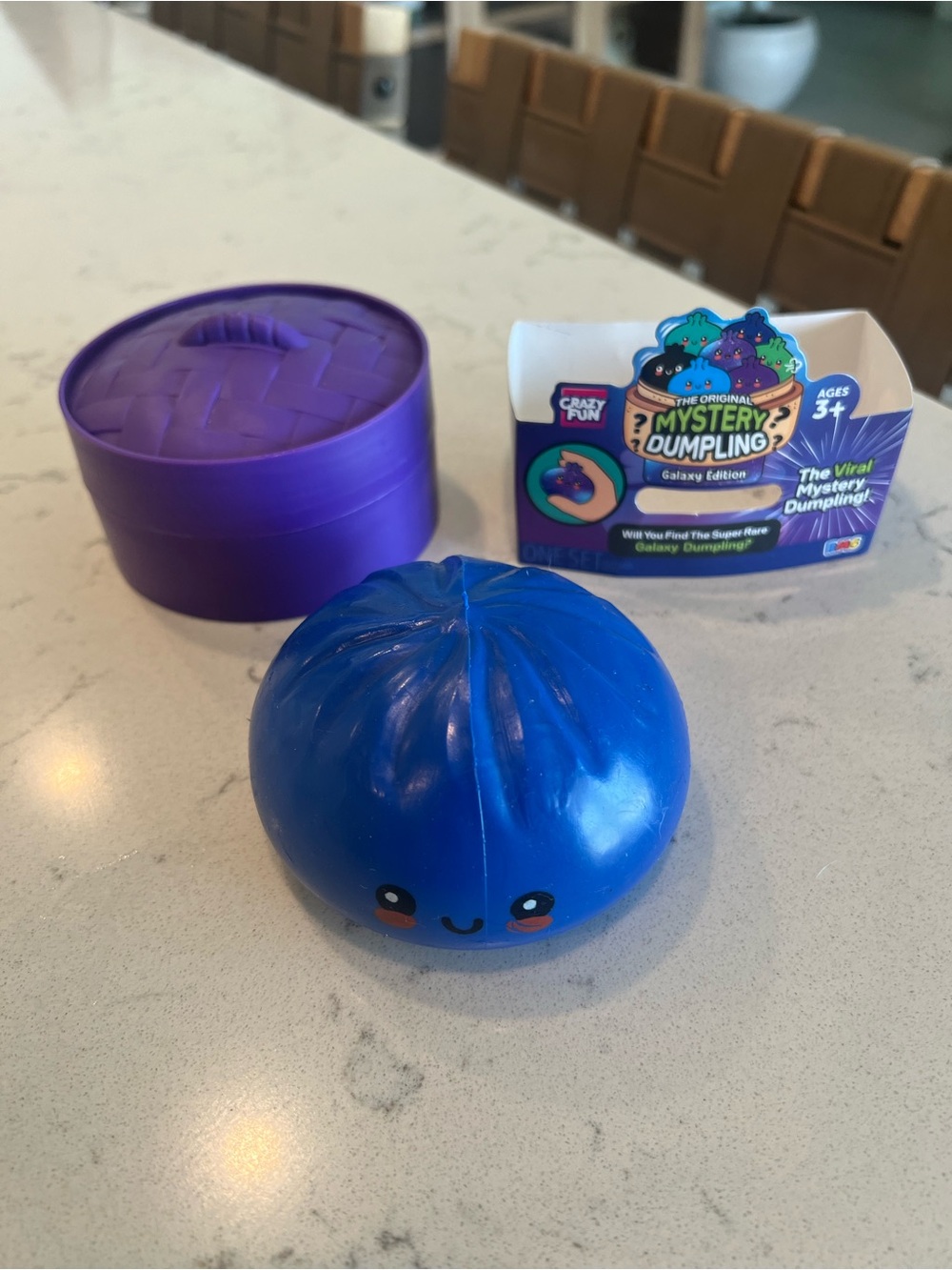 NEW Opened Authentic Five Below Mystery Dumpling - Blue